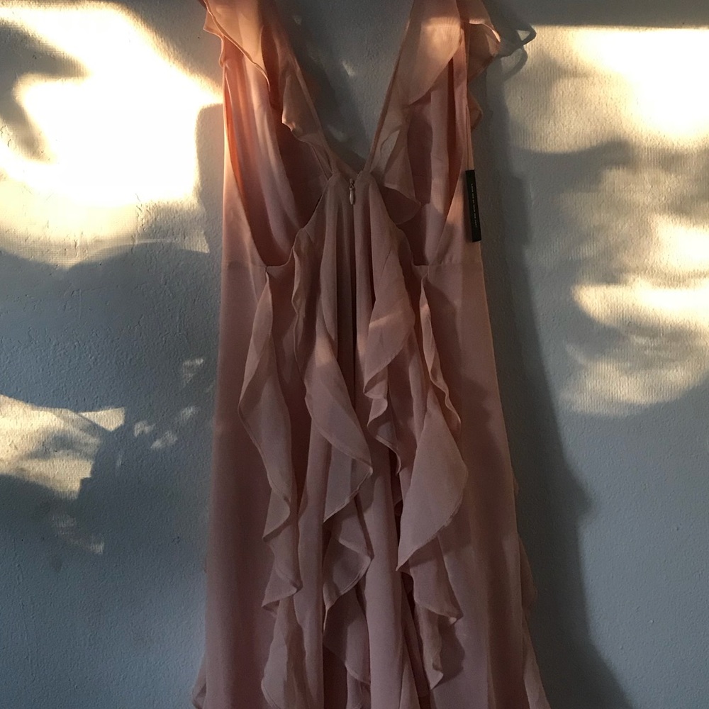 Light Pink Ruffle Dress - Picture 2 of 2